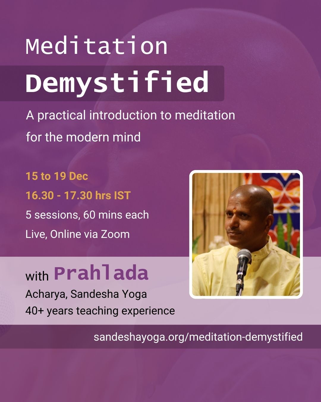 Meditation Demystified 2025 -01